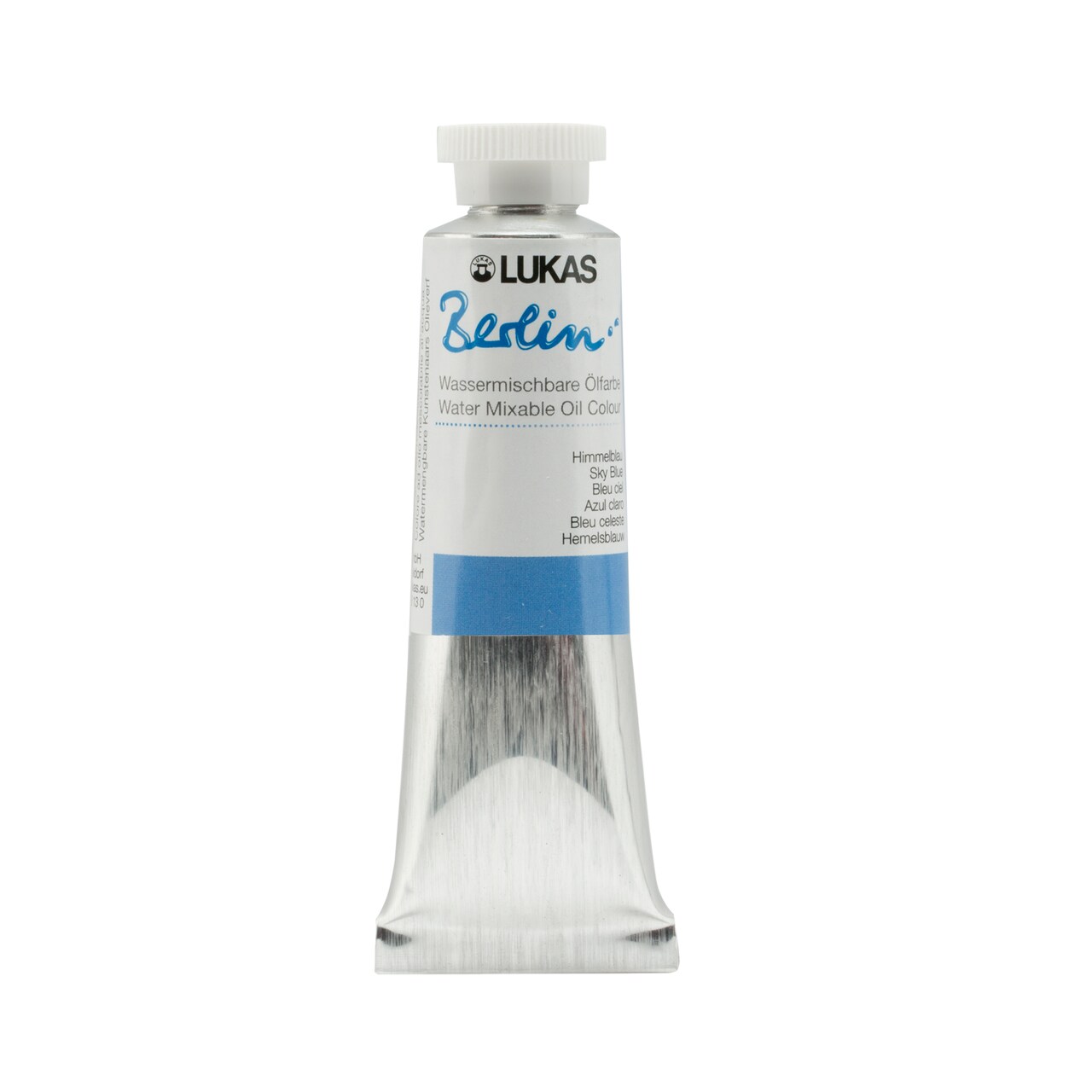 Lukas Berlin Pro Artists Water Mixable Oil Paint, Smooth Consistency with Beeswax, Lightfast Pigments, Quick Drying, Easy Clean-Up, Eco-Friendly, Professional Quality, 40 Color Range